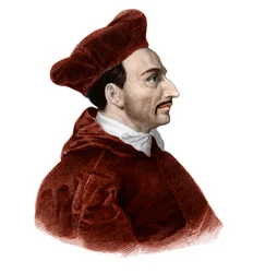 Portrait of Saint Charles Borromee, cardinal archbishop